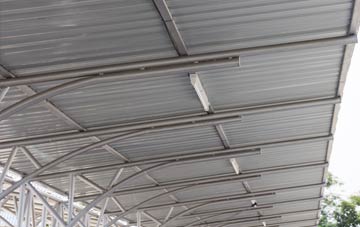 installing Upper Ollach metal roofing